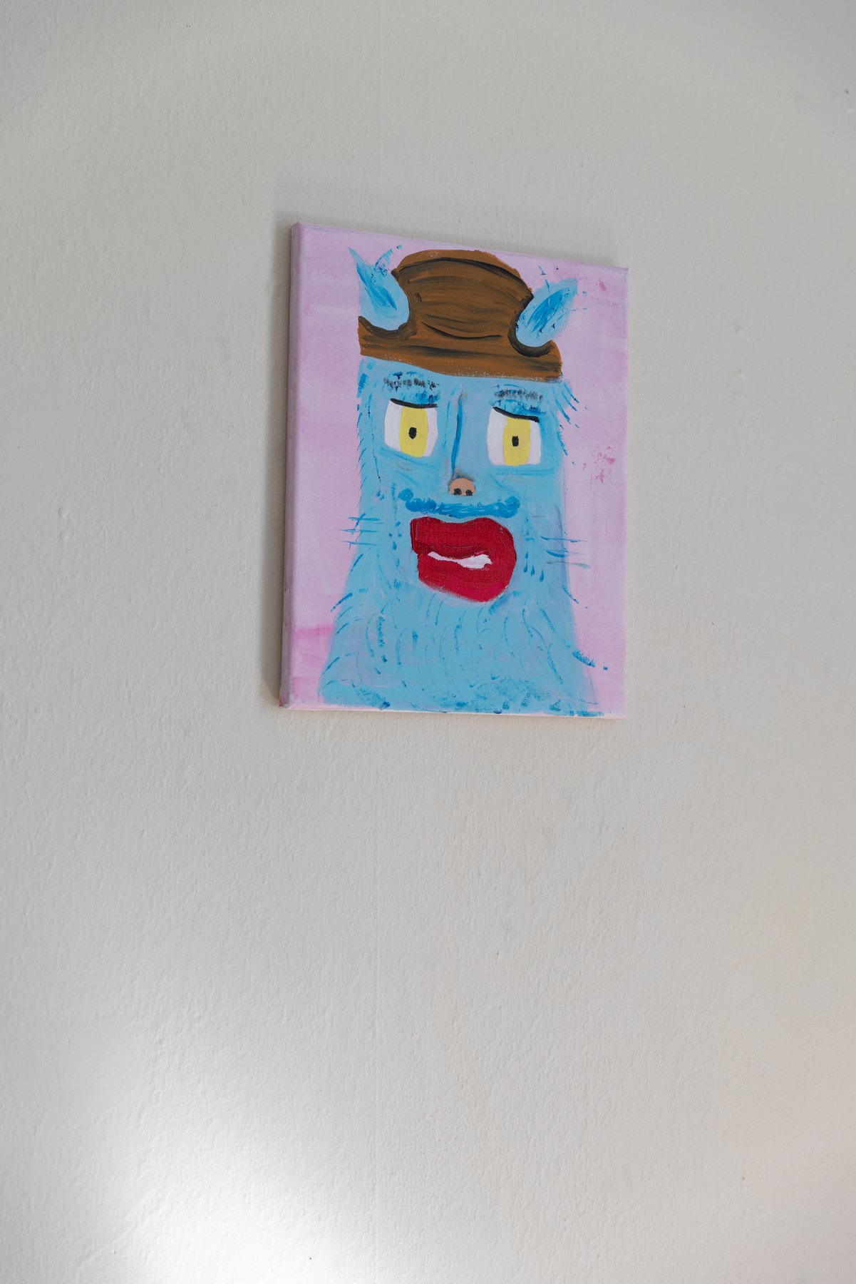 Chat 25, peinture signée Robin