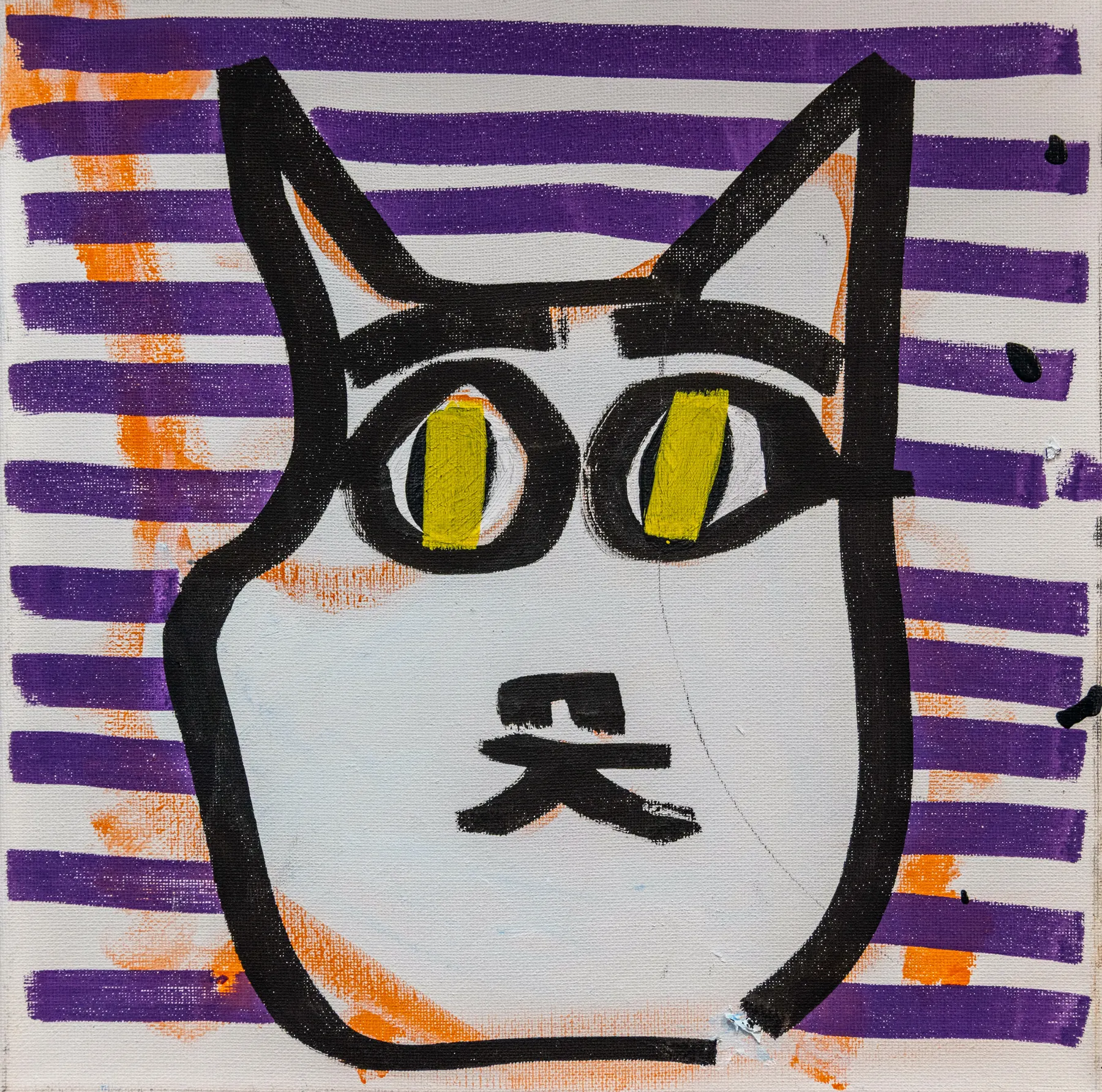 ZEB, peinture signée Robin