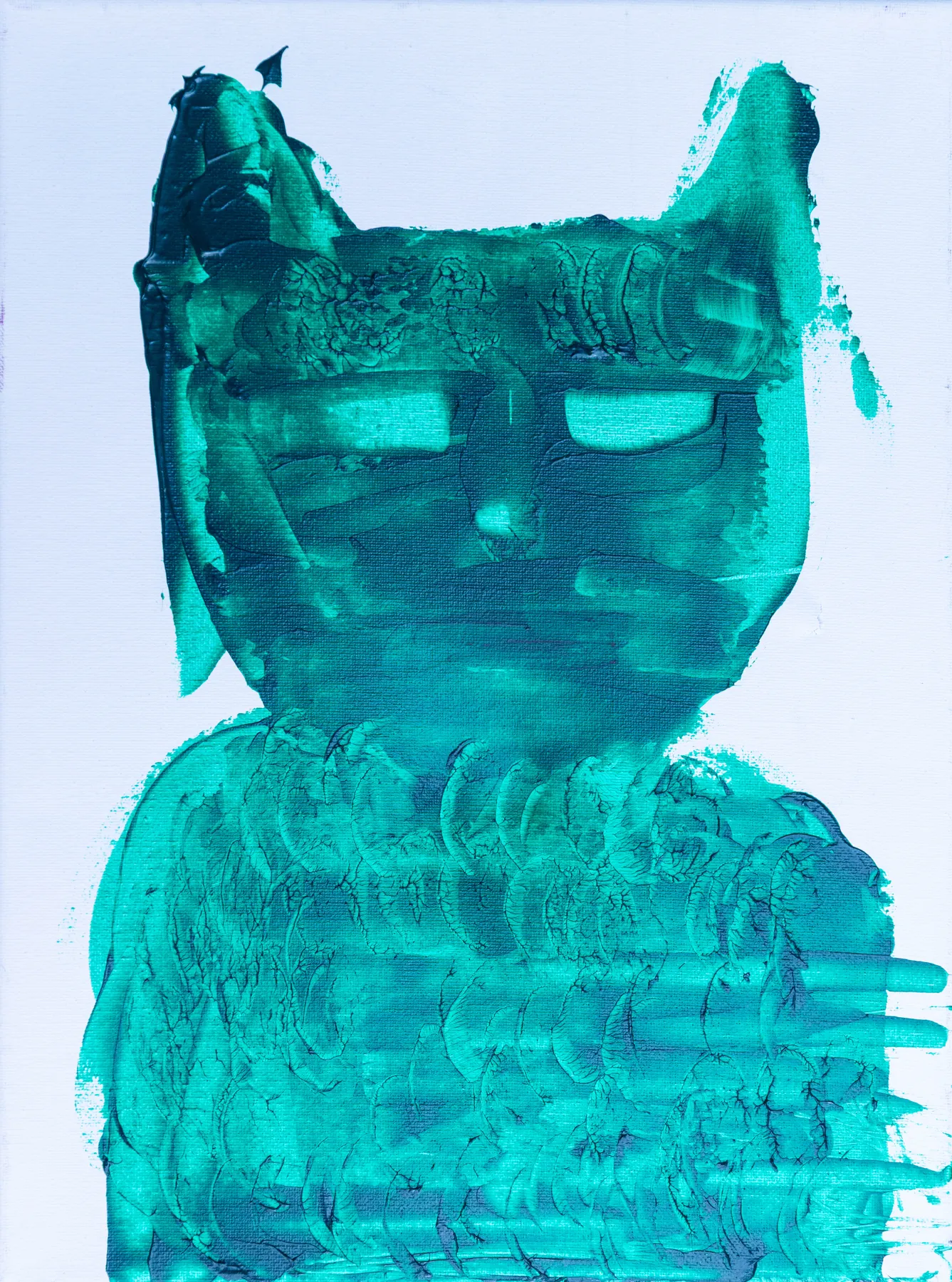 007, peinture signée Robin