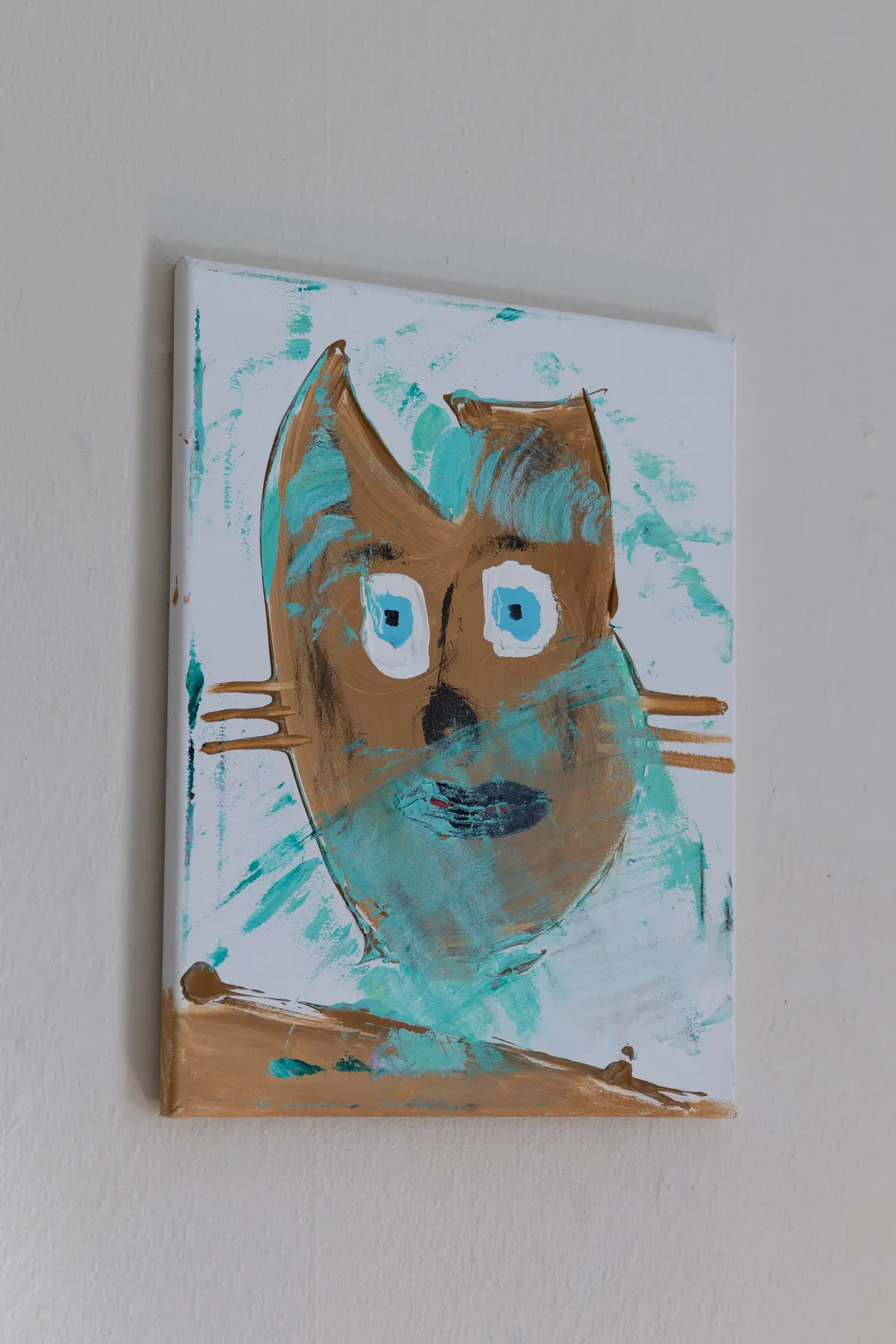 Andro, peinture signée Robin