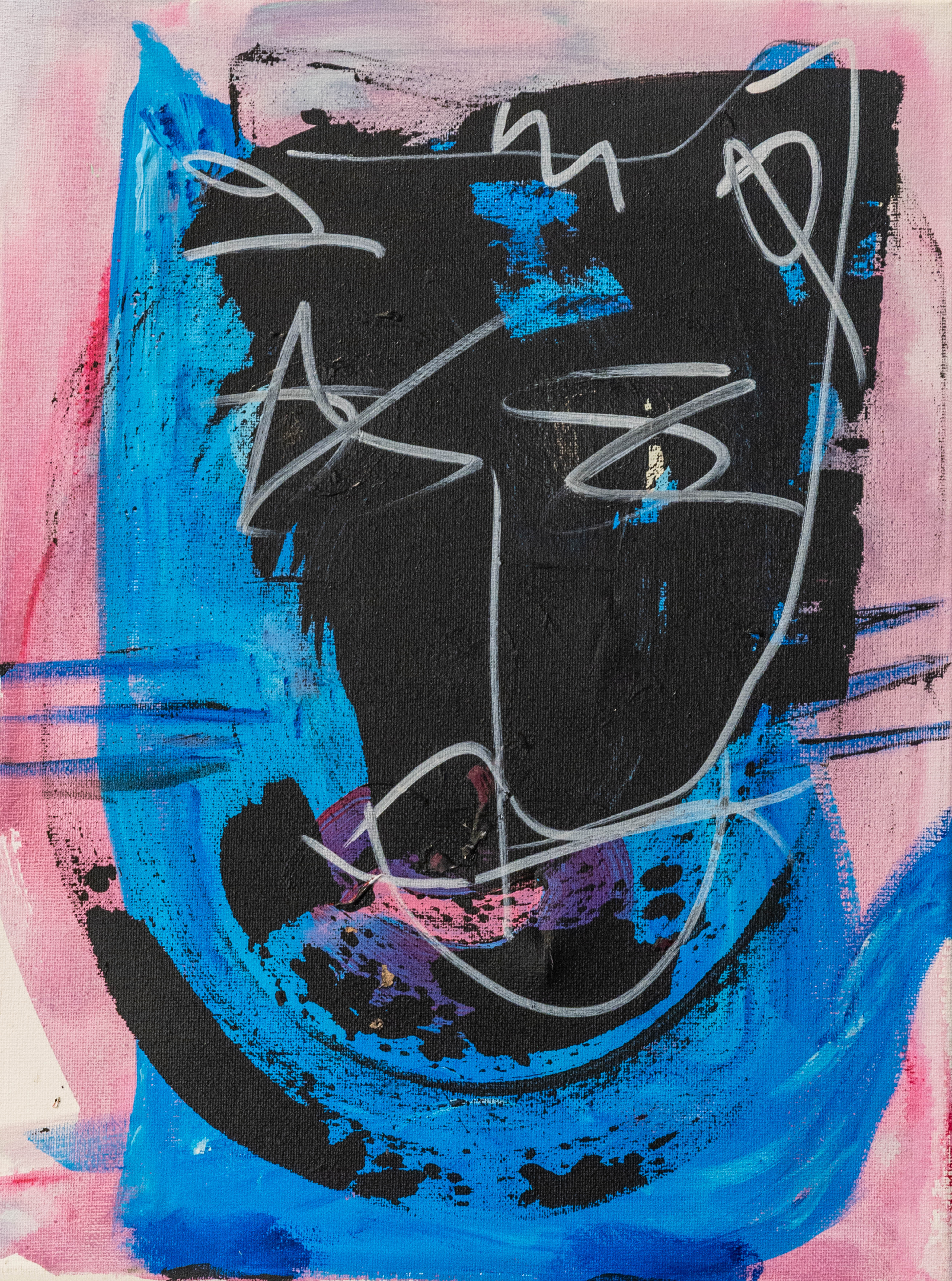 Antonio, peinture signée Robin