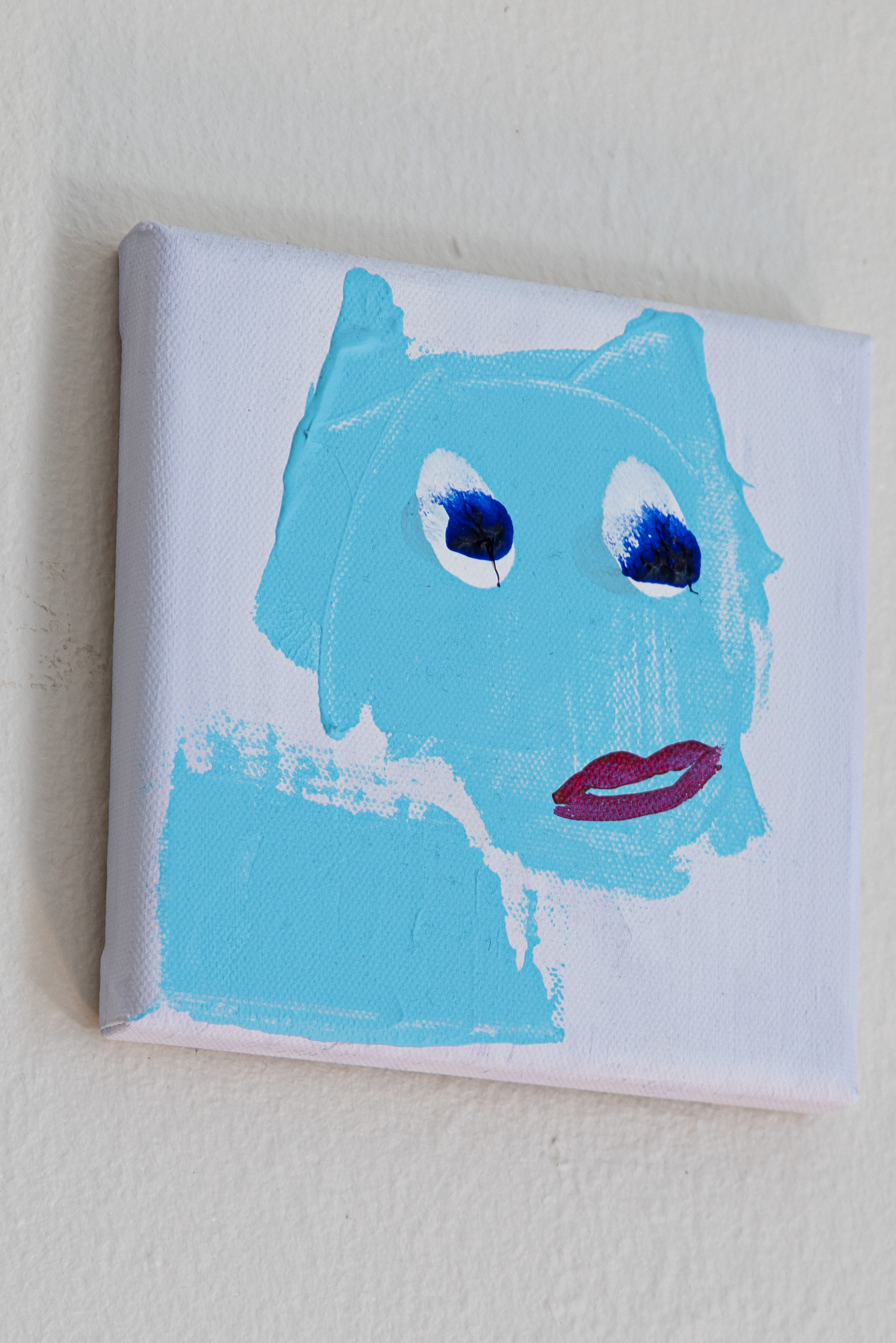 snow white, peinture signée Robin