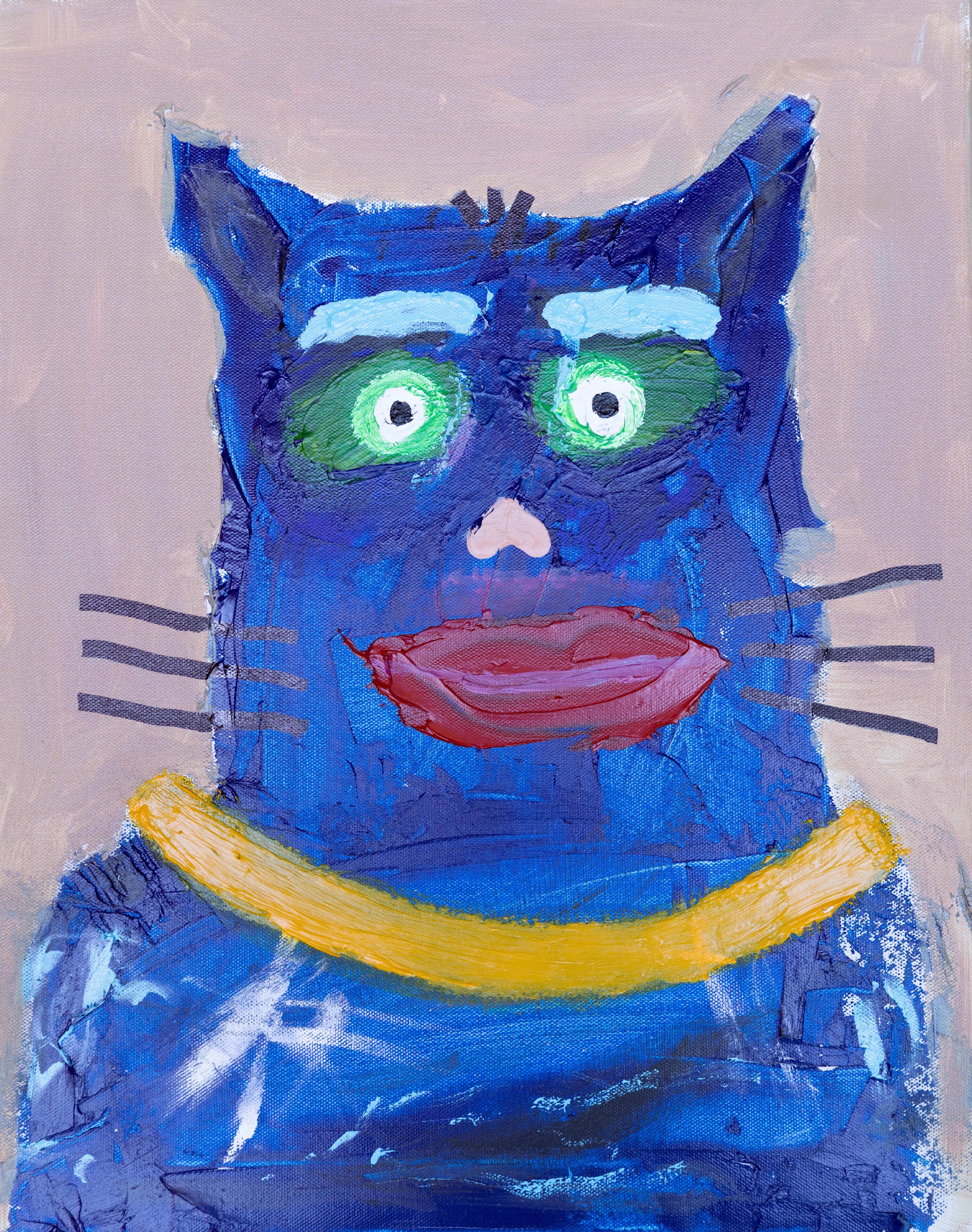 BoumBoum, peinture signée Robin