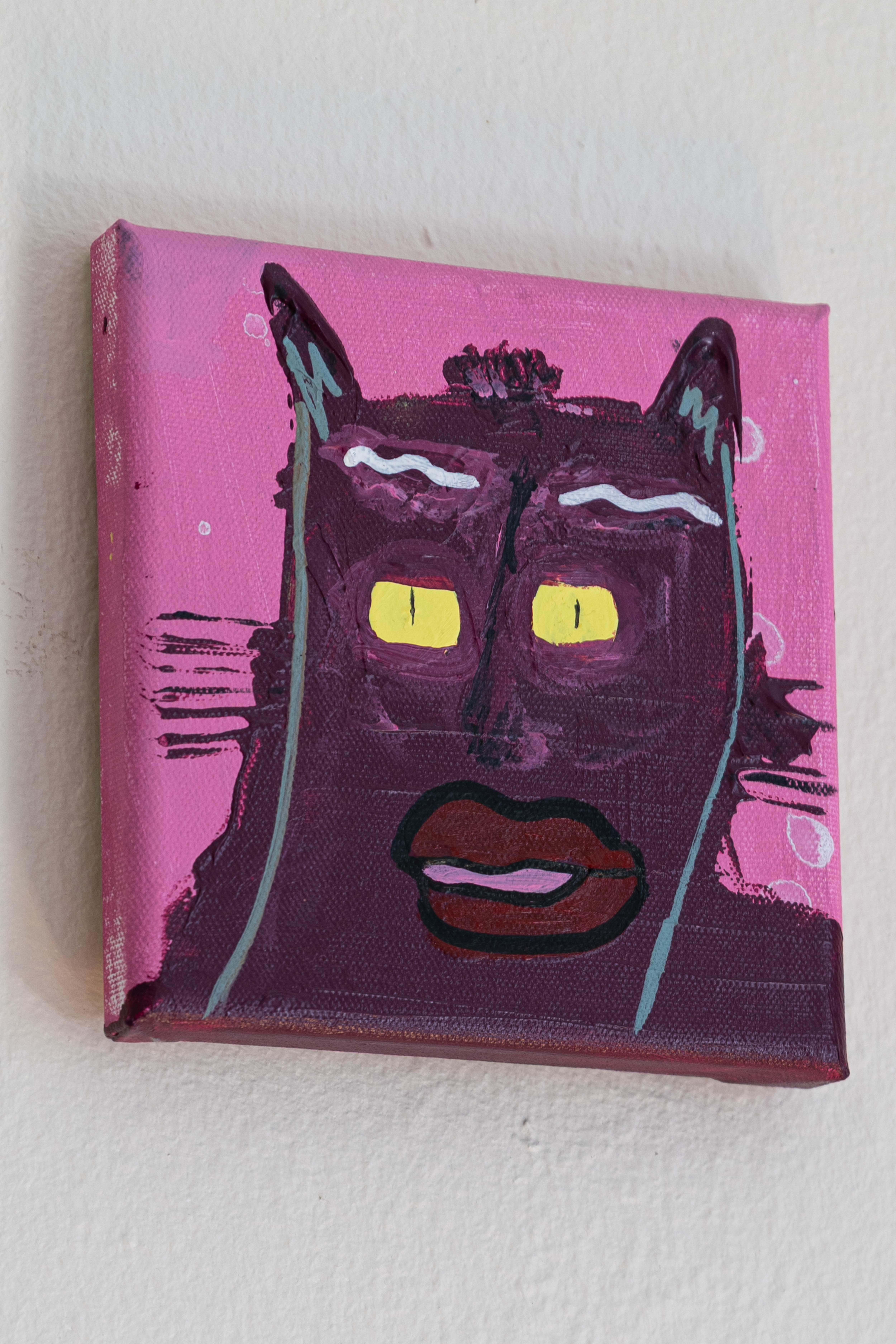 ptit fucké, peinture signée Robin