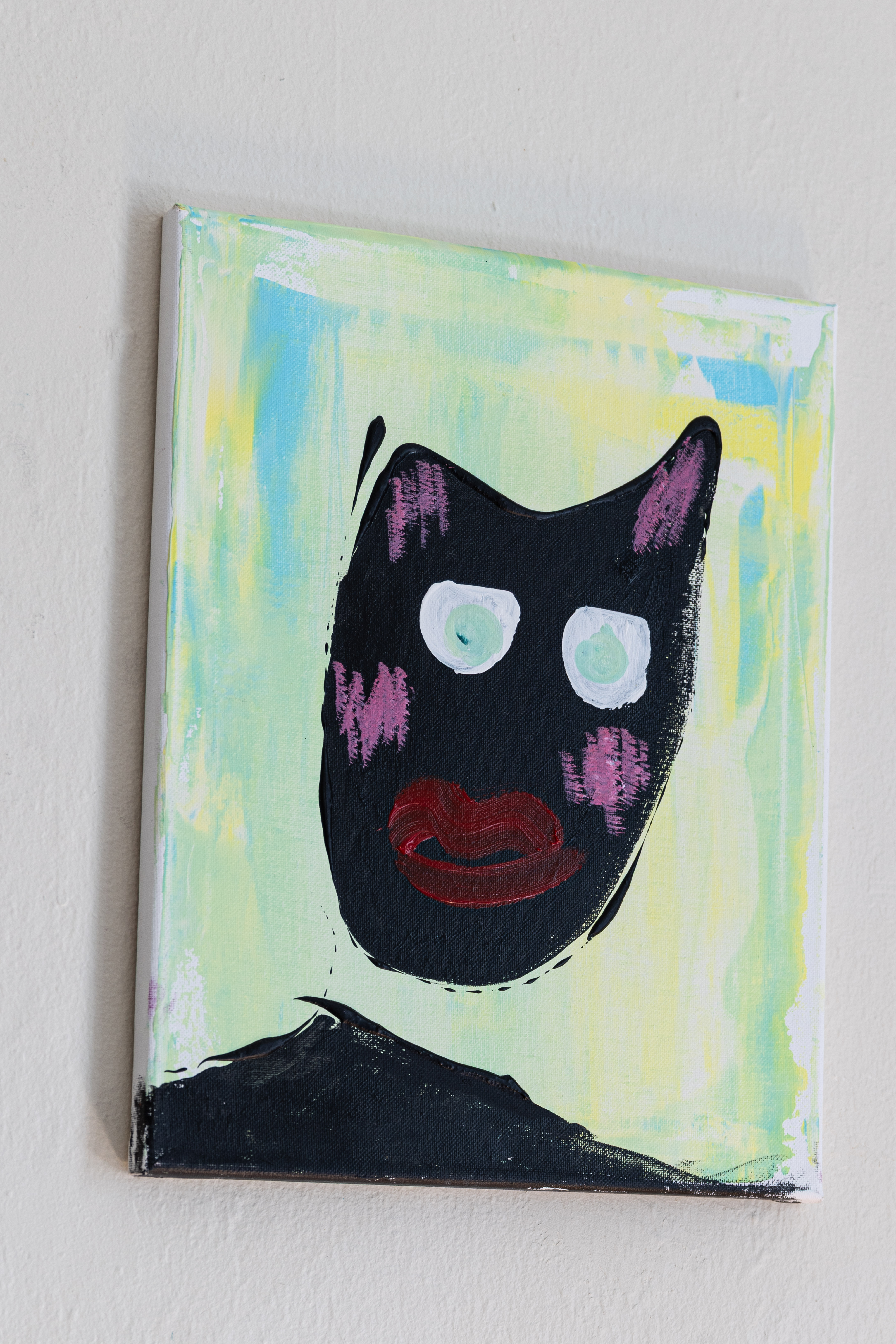 22h22, peinture signée Robin